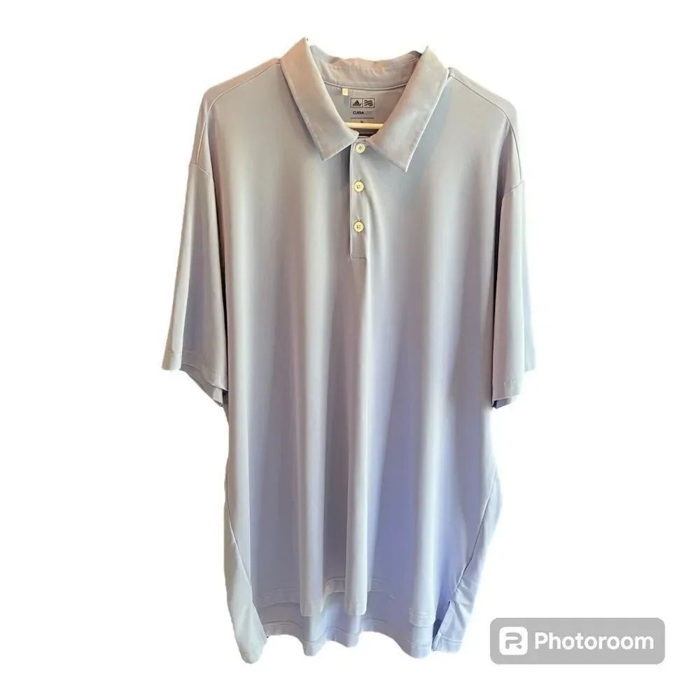 Men’s Blue Adidas Climalite Golf Polo Size XL